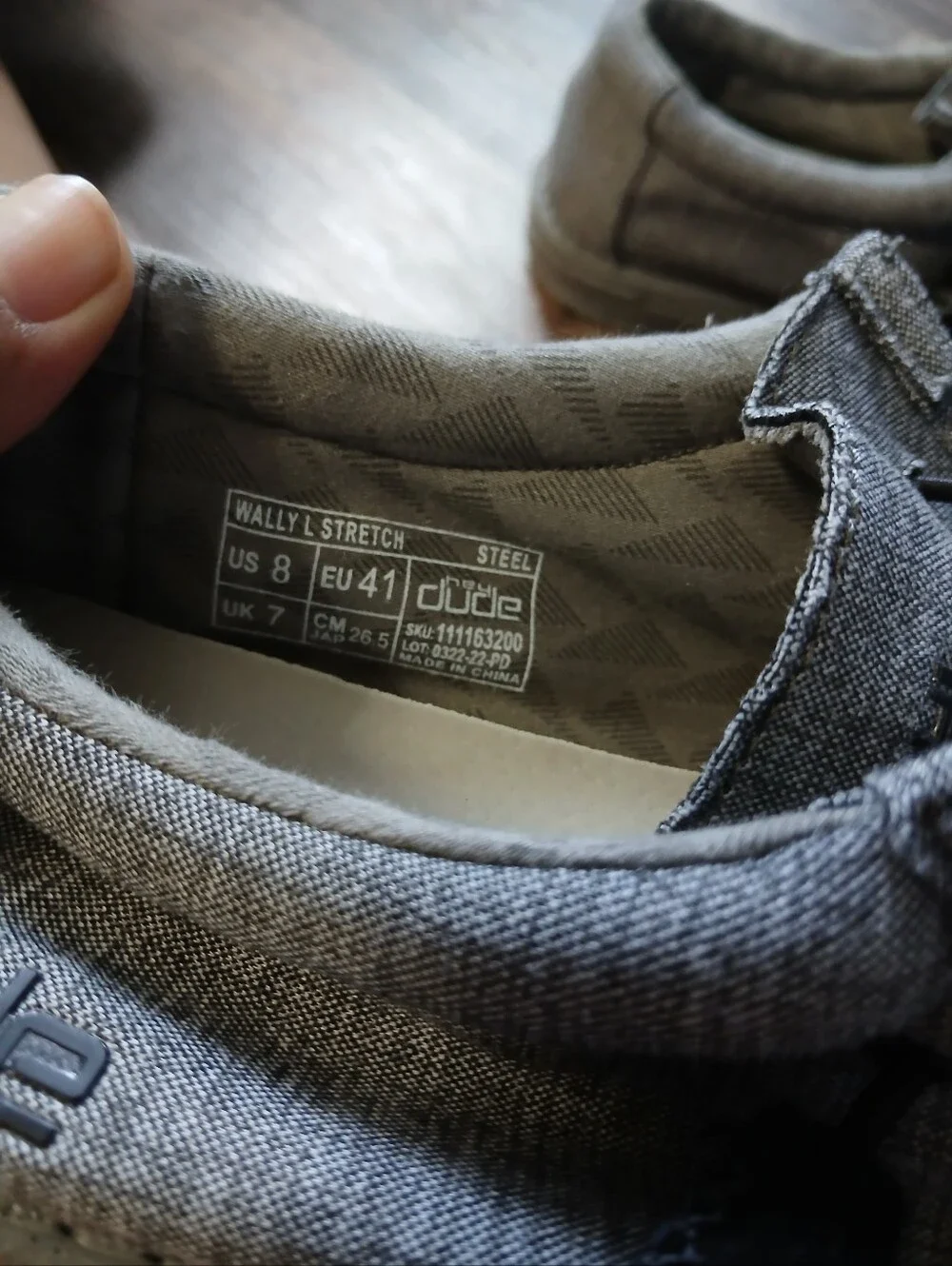 Hey‎ Dude Heather Gray Casual Slip-On Loafers Men